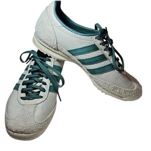Adidas Womens SL 72 OG Off White/Collegiate Green, Size 7.5